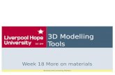 3D Modelling Tools