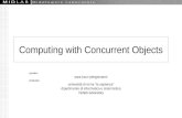 Computing with Concurrent Objects