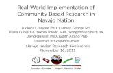 Real-World Implementation of Community-Based Research in Navajo Nation