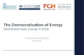 The Democratization of Energy Distributed Solar Energy in Chile