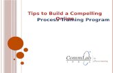 Tips to Build a Compelling Online Process Training Program