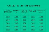 Ch 27 & 28 Astronomy