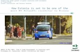 How Estonia is set to be one of the most EV friendly countries in Europe