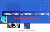 Innovation Systems Consulting