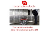 The  most innovative  bike hire scheme in the UK