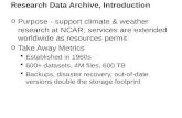 Research Data Archive,  Introduction