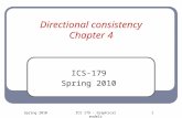 Directional consistency Chapter 4