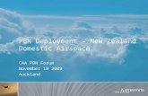 PBN Deployment – New Zealand Domestic Airspace