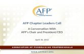AFP Chapter Leaders Call