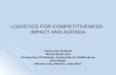 LOGISTICS FOR COMPETITIVENESS:  IMPACT AND AGENDA
