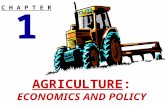 AGRICULTURE : ECONOMICS AND POLICY