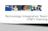 Technology Integration Team (TNT) Training
