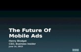The Future Of Mobile Ads