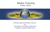 Media Training 9 Mar. 2010