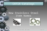 New  Stainless Steel Item  Names