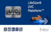 LifeSize®  UVC  Plateform ™