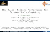 New Rules: Scaling Performance for Extreme Scale Computing