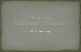 Mapping  Edinburgh, Scotland