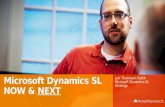 Microsoft  Dynamics  SL NOW &  NEXT