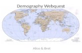 Demography  Webquest