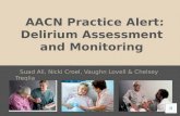 AACN Practice Alert: Delirium Assessment and Monitoring
