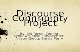 Discourse Community Project