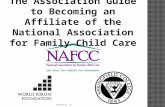 The Association Guide to Becoming an Affiliate of the National Association for Family Child Care