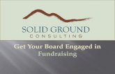 Get Your Board Engaged in  Fundraising