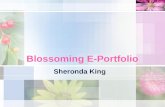Blossoming E-Portfolio