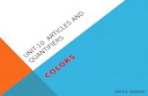 Unit-10  Articles and quantifiers