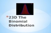 23D The Binomial Distribution