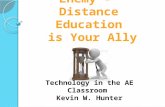 Time is the Enemy -  Distance Education  is Your Ally