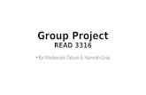 Group Project READ 3316