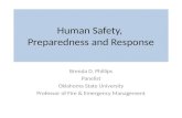 Human Safety,  Preparedness and Response