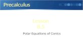 Polar Equations of Conics