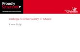 College -Conservatory of Music
