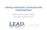 Literacy Instruction, Curriculum and Coaching Panel