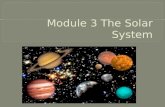 Module 3 The Solar System