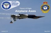 Theory of Flight Airplane Axes