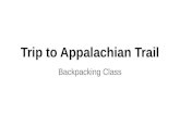 Trip to Appalachian Trail