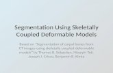 Segmentation Using Skeletally Coupled Deformable Models