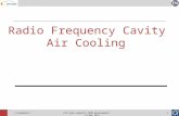 Radio Frequency Cavity Air Cooling
