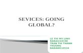 SEVICES: GOING GLOBAL?