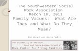 The Southwestern Social Work Association   March 18, 2011