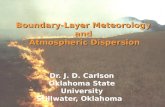 Boundary-Layer Meteorology and  Atmospheric Dispersion