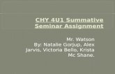 CHY 4U1 Summative Seminar Assignment