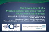 The Development of a Musculoskeletal Screening Tool for Adults with Cystic Fibrosis