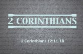 2 Corinthians 12:11-18