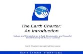 The Earth Charter: An Introduction
