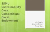 SSMU Sustainability  Case Competition: Oxcel Endowment
